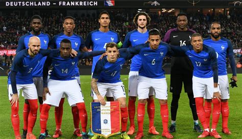 Francia disputará amistosos con estas cinco selecciones ...