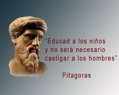 Frase de Pitagoras de educacion,enseñanza,trabajo,fortuna Ceintec