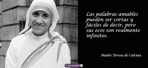 Frases célebres de la Madre Teresa de Calcuta, monja ...