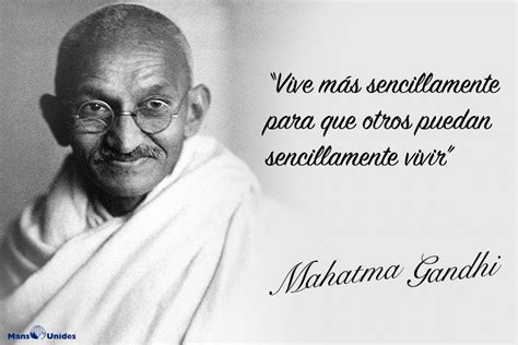 Frases de Mahatma Gandhi | Mans Unides