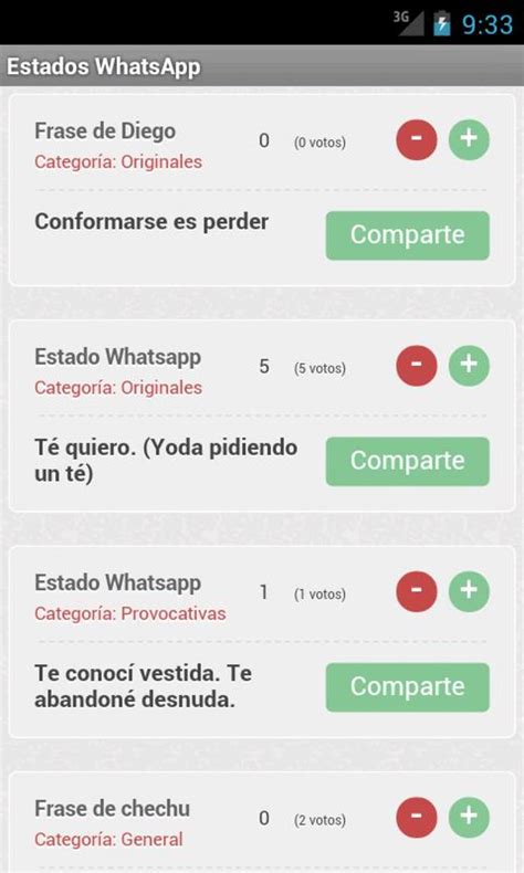 Frases y Estados WhatsApp para Android   Descargar