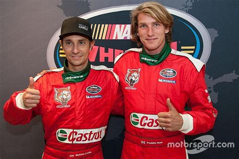 Freddie Hunt and Mathias Lauda to be teammates in Euro NASCAR
