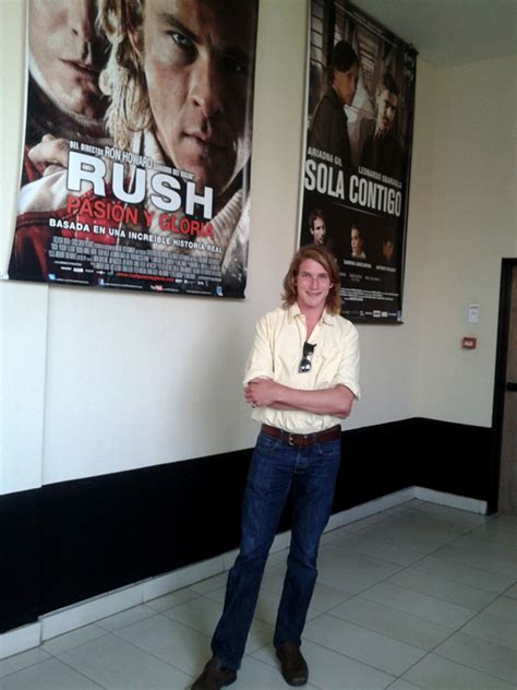 Freddie Hunt en la privada de prensa de «Rush», la película que retrata ...