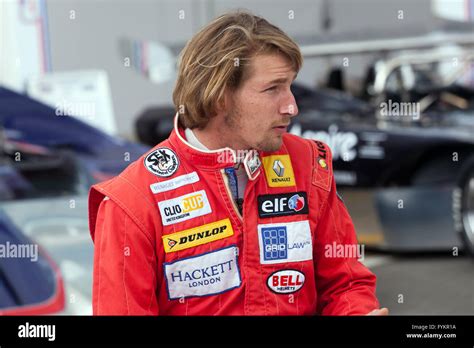 Freddie Hunt, son of James Hunt, was at the Silverstone ...