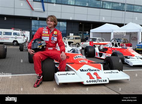 Freddie Hunt, son of James Hunt, was at the Silverstone ...