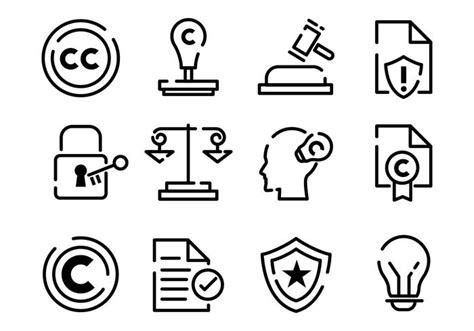 Free Copyright Icons Vector   Download Free Vectors ...