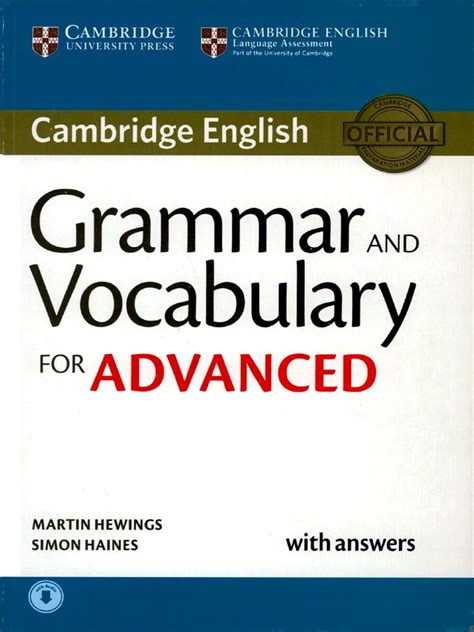 Free download Grammar and Vocabulary for Advanced  PDF ...