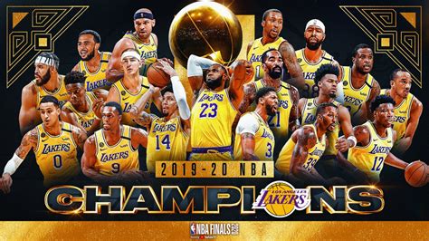 Free download Los Angeles Lakers 2020 NBA Finals Champions Wallpapers ...