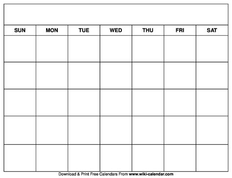 Free Free Printable Fill In Calendars | Get Your Calendar ...