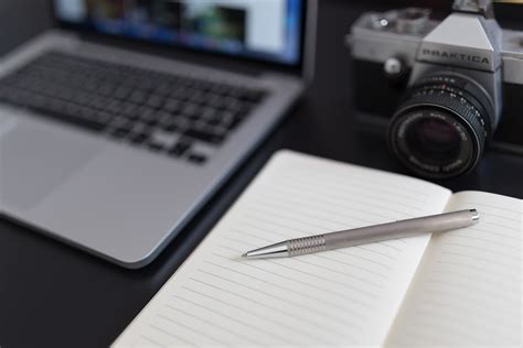 Free Images : laptop, desk, notebook, macbook, writing ...