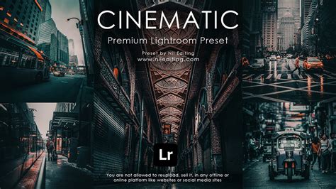 Free lightroom Cinematic Presets Download Presets   Nil ...