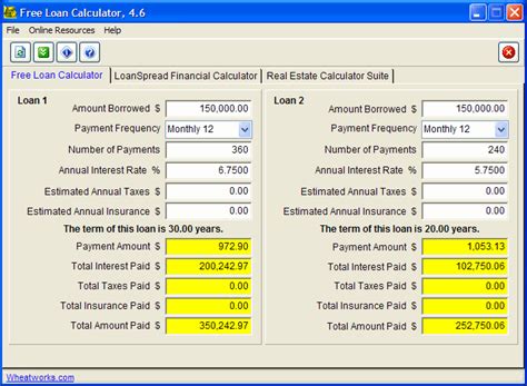 Free Loan Calculator Free Download for Windows 10, 7, 8/8 ...