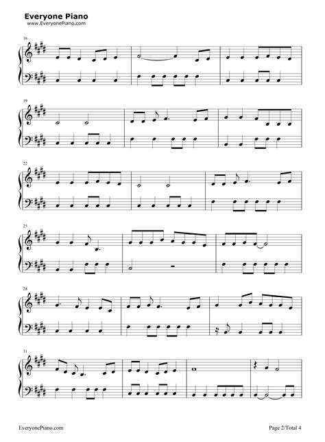 Free Moonlight Shadow Sheet Music Preview 2 Images   Frompo