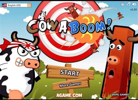 Free online game: Cow A Boom!