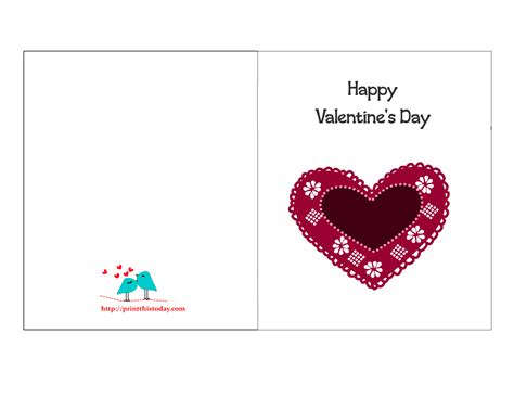 Free printable Valentine s Cards