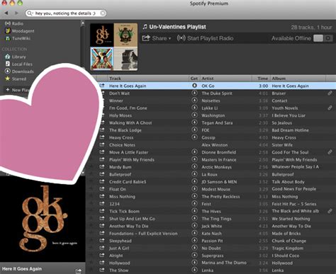 Free Spotify Playlist: Un Valentines   Lela London ...
