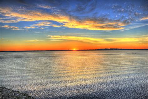 Free Sunrise Over Lake Monona Stock Photo   FreeImages.com