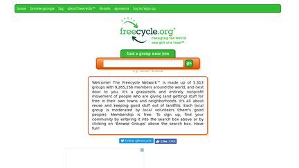 Freecycle Reviews   5 Reviews of Freecycle.org | Sitejabber