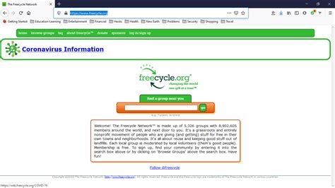 Freecycle – Trade Free Directory