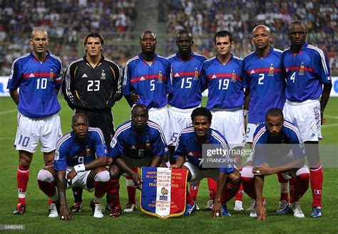 French national football team players pose prior to the ...