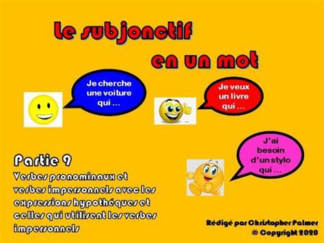 French: The subjunctive in a nutshell   Part 9: Reflexive ...