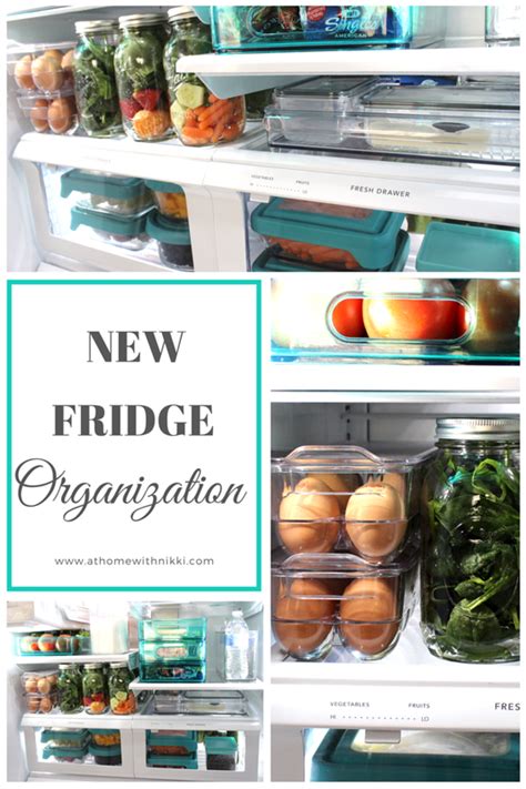 Fridge Organization & Food Prep Tips | At Home With Nikki