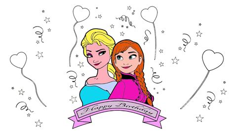 Frozen | Parte 6 | Pintando Elsa y Anna | Juego de Pintar ...