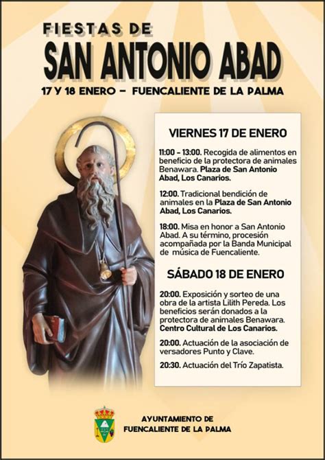 Fuencaliente celebra la festividad de San Antonio Abad ...