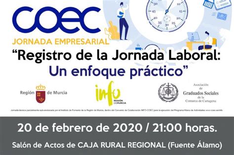 FUENTE ÁLAMO / COEC organiza dos jornadas técnicas en Cartagena y ...