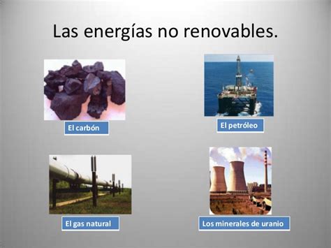 Fuentes de energías