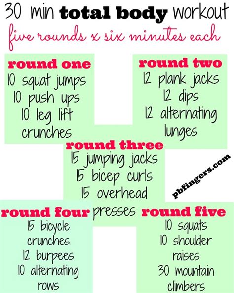 Full body workout with dumbbells and bench, russian twist crunch ...