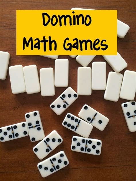 Fun Games 4 Learning: Domino Math Games