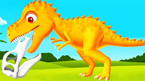 Fun Jurassic Dig Kids Games   Children Learn About Dinosaurs ...
