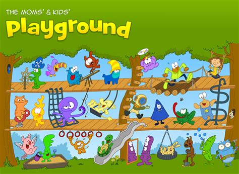 Funbrain   The Moms  and Kid s Playground on Behance
