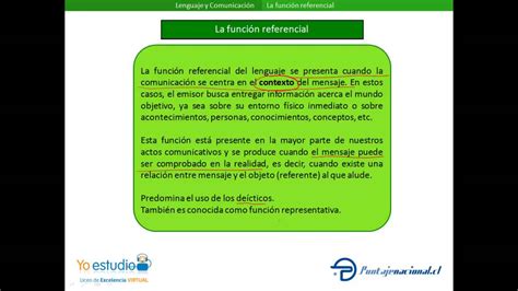 Funciones De La Lengua Referencial   SEONegativo.com
