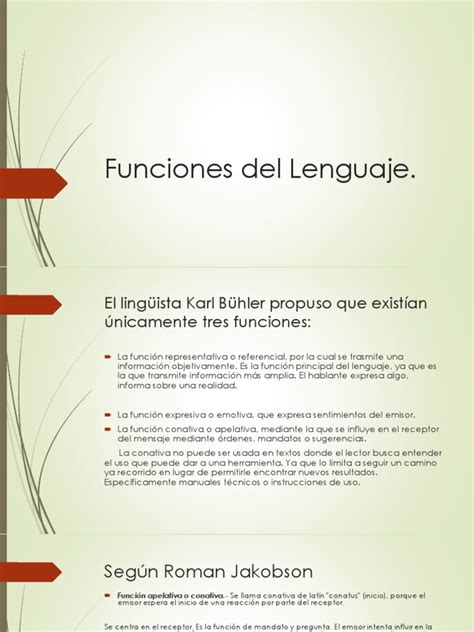 Funciones del Lenguaje.pdf | Lingüística | Cognición ...