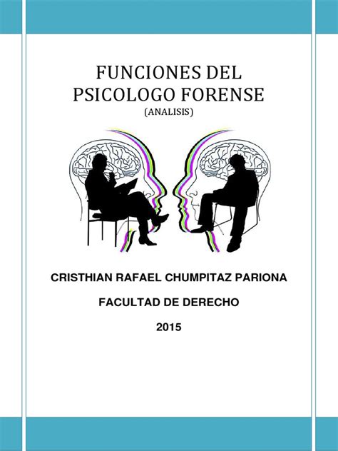 FUNCIONES DEL PSICOLOGO FORENSE.pdf | Sicología y ciencia ...