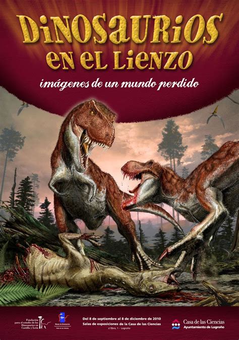 Fundacion Dinosaurios Cyl: Exposición:  Dinosaurios en el lienzo ...