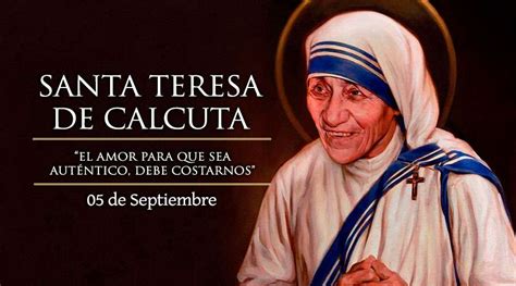Fundacion La Mano de Dios: Santa Teresa de Calcuta   Septiembre 05