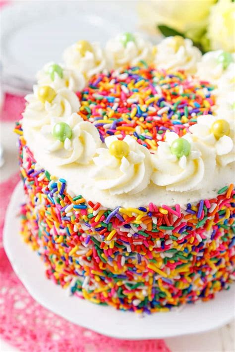 Funfetti Birthday Cake   Sugar & Soul