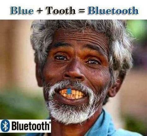 Funny Bluetooth Picture For Whatsapp