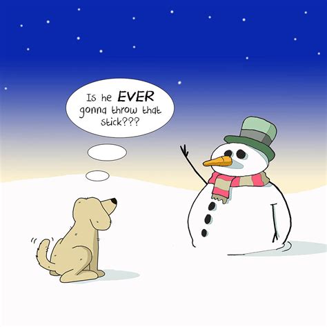 Funny Dog Christmas Card | Happy Christmas Cards | Twizler