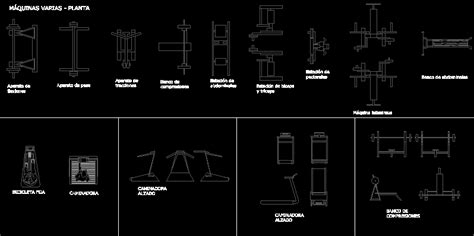 Furniture gym in AutoCAD | CAD download  70.73 KB  | Bibliocad