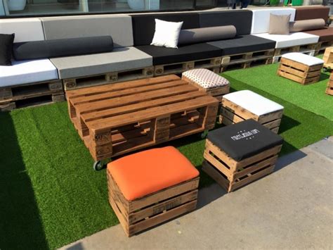 Furniture with Pallets in Leroy Merlin Spain | Pallet ...