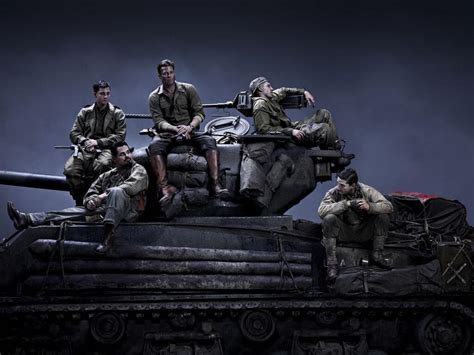 Fury   Brad Pitt   Movie Trailer, Cast, Plot, Release Date ...