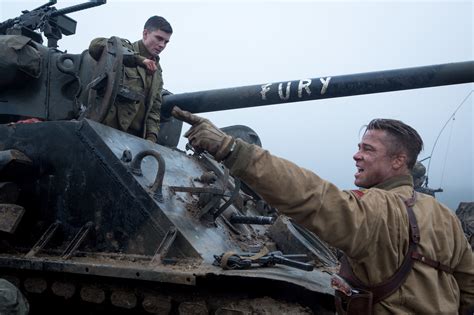 Fury : Brad Pitt tank drama carries out its mission ...
