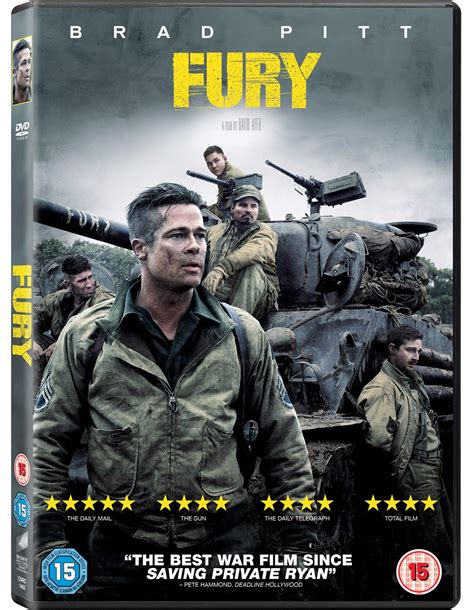 Fury | DVD | Free shipping over £20 | HMV Store