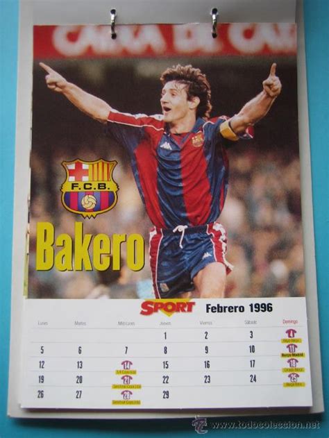 futbol club barcelona calendario barca 96 edita   Comprar ...