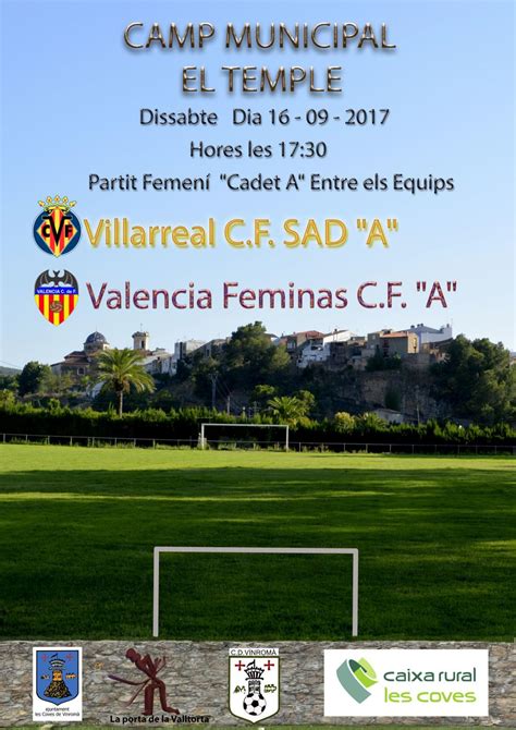 Futbol en Les Coves de Vinromà | Castellón Información