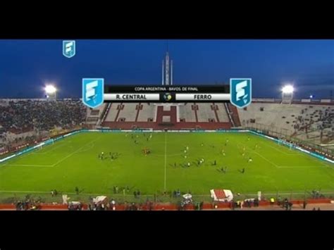 Fútbol en vivo. Rosario Central vs. Ferro. 8vos. de final ...
